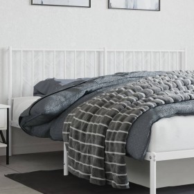 Kopfteil aus weißem Metall, 180 cm von , Kopf- und Fußteile - Ref: Foro24-374522, Preis: 34,04 €, Rabatt: %