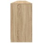Sideboard with LED lights Sonoma oak 283x37x67 cm by , Sideboards - Ref: Foro24-3209018, Price: 288,96 €, Discount: %