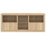 Sideboard mit LED-Leuchten Sonoma-Eiche 181,5x37x67 cm von , Sideboards - Ref: Foro24-3209039, Preis: 185,78 €, Rabatt: %