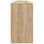Sideboard with LED lights Sonoma oak 181.5x37x67 cm by , Sideboards - Ref: Foro24-3209039, Price: 185,78 €, Discount: %