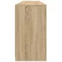 Sideboard with LED lights Sonoma oak 181.5x37x67 cm by , Sideboards - Ref: Foro24-3209039, Price: 197,02 €, Discount: %