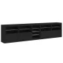 Sideboard with LED lights black 283x37x67 cm by , Sideboards - Ref: Foro24-3209024, Price: 362,93 €, Discount: %