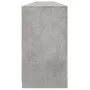 Concrete gray sideboard with LED lights 283x37x67 cm by , Sideboards - Ref: Foro24-3209026, Price: 316,05 €, Discount: %