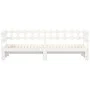 Removable sofa bed solid white pine wood 2x(90x200) cm by , Beds and slatted bases - Ref: Foro24-840389, Price: 146,19 €, Dis...