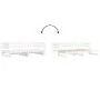 Removable sofa bed solid white pine wood 2x(90x200) cm by , Beds and slatted bases - Ref: Foro24-840389, Price: 146,19 €, Dis...