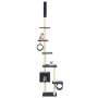 Katzenkratzbaum mit dunkelblauen Sisalstämmen 260 cm von vidaXL, Katzenmöbel - Ref: Foro24-170536, Preis: 81,80 €, Rabatt: %