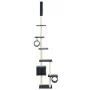 Katzenkratzbaum mit dunkelblauen Sisalstämmen 260 cm von vidaXL, Katzenmöbel - Ref: Foro24-170536, Preis: 80,45 €, Rabatt: %