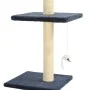 Katzenkratzbaum mit dunkelblauen Sisalstämmen 260 cm von vidaXL, Katzenmöbel - Ref: Foro24-170536, Preis: 80,45 €, Rabatt: %