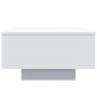 Coffee table with white LED lights 55x55x31 cm by , Coffee table - Ref: Foro24-836574, Price: 61,75 €, Discount: %
