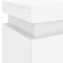 Bedside table with white LED lights 35x39x55 cm by , Nightstands - Ref: Foro24-836749, Price: 71,61 €, Discount: %