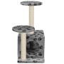 Cat scratching post with sisal post 60 cm gray footprints by vidaXL, Cat furniture - Ref: Foro24-170518, Price: 36,93 €, Disc...