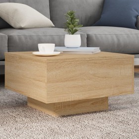 Sonoma oak engineered wood coffee table 55x55x31 cm by , Coffee table - Ref: Foro24-836569, Price: 39,55 €, Discount: %