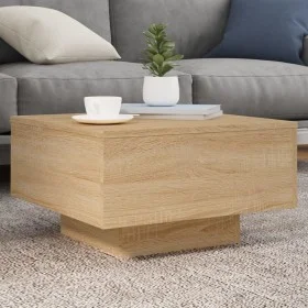 Sonoma oak engineered wood coffee table 55x55x31 cm by , Coffee table - Ref: Foro24-836569, Price: 39,08 €, Discount: %