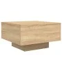 Mesa de centro madera de ingeniería roble Sonoma 55x55x31 cm de , Mesas de centro - Ref: Foro24-836569, Precio: 39,06 €, Desc...