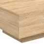 Mesa de centro madera de ingeniería roble Sonoma 55x55x31 cm de , Mesas de centro - Ref: Foro24-836569, Precio: 39,06 €, Desc...