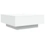 Couchtisch mit weißen LED-Leuchten 80x80x31 cm von , Couchtisch - Ref: Foro24-836588, Preis: 86,18 €, Rabatt: %