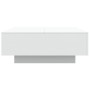 Couchtisch mit weißen LED-Leuchten 80x80x31 cm von , Couchtisch - Ref: Foro24-836588, Preis: 89,73 €, Rabatt: %