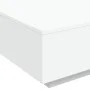 Couchtisch mit weißen LED-Leuchten 80x80x31 cm von , Couchtisch - Ref: Foro24-836588, Preis: 86,18 €, Rabatt: %