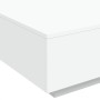Couchtisch mit weißen LED-Leuchten 80x80x31 cm von , Couchtisch - Ref: Foro24-836588, Preis: 89,73 €, Rabatt: %