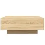 Sonoma oak engineered wood coffee table 80x80x31 cm by , Coffee table - Ref: Foro24-836583, Price: 67,92 €, Discount: %