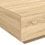 Sonoma oak engineered wood coffee table 80x80x31 cm by , Coffee table - Ref: Foro24-836583, Price: 67,92 €, Discount: %