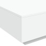Weißer Couchtisch aus Holzwerkstoff, 80 x 80 x 31 cm von , Couchtisch - Ref: Foro24-836581, Preis: 74,38 €, Rabatt: %
