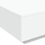 White engineered wood coffee table 80x80x31 cm by , Coffee table - Ref: Foro24-836581, Price: 73,08 €, Discount: %