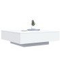 Mesa de centro madera de ingeniería blanco 100x100x31 cm de , Mesas de centro - Ref: Foro24-836595, Precio: 97,05 €