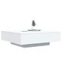 White engineered wood coffee table 100x100x31 cm by , Coffee table - Ref: Foro24-836595, Price: 96,05 €, Discount: %