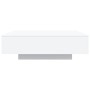 Mesa de centro madera de ingeniería blanco 100x100x31 cm de , Mesas de centro - Ref: Foro24-836595, Precio: 97,05 €