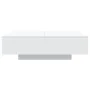 White engineered wood coffee table 100x100x31 cm by , Coffee table - Ref: Foro24-836595, Price: 96,05 €, Discount: %