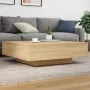 Mesa de centro madera de ingeniería roble Sonoma 100x100x31 cm de , Mesas de centro - Ref: Foro24-836597, Precio: 103,35 €, D...