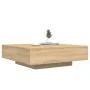 Sonoma oak engineered wood coffee table 100x100x31 cm by , Coffee table - Ref: Foro24-836597, Price: 103,37 €, Discount: %