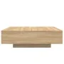 Sonoma oak engineered wood coffee table 100x100x31 cm by , Coffee table - Ref: Foro24-836597, Price: 103,37 €, Discount: %