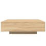 Sonoma oak engineered wood coffee table 100x100x31 cm by , Coffee table - Ref: Foro24-836597, Price: 92,44 €, Discount: %