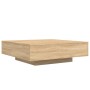 Sonoma oak engineered wood coffee table 100x100x31 cm by , Coffee table - Ref: Foro24-836597, Price: 92,44 €, Discount: %