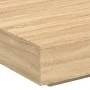 Sonoma oak engineered wood coffee table 100x100x31 cm by , Coffee table - Ref: Foro24-836597, Price: 103,37 €, Discount: %