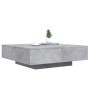 Couchtisch mit LED-Leuchten betongrau 100x100x31 cm von , Couchtisch - Ref: Foro24-836605, Preis: 108,79 €, Rabatt: %