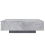 Couchtisch mit LED-Leuchten betongrau 100x100x31 cm von , Couchtisch - Ref: Foro24-836605, Preis: 108,79 €, Rabatt: %