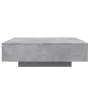Coffee table with LED lights concrete gray 100x100x31 cm by , Coffee table - Ref: Foro24-836605, Price: 104,85 €, Discount: %