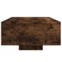 Smoked oak coffee table with LED lights 85x55x31 cm by , Coffee table - Ref: Foro24-836613, Price: 81,06 €, Discount: %