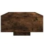 Smoked oak coffee table with LED lights 85x55x31 cm by , Coffee table - Ref: Foro24-836613, Price: 77,29 €, Discount: %