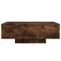 Couchtisch mit LED-Leuchten, geräucherte Eiche, 85 x 55 x 31 cm von , Couchtisch - Ref: Foro24-836613, Preis: 80,44 €, Rabatt: %
