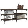 Shoe bench engineered wood oak brown 100x38.5x49 cm by , Benches for halls and storage - Ref: Foro24-839047, Price: 62,64 €, ...