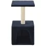 Cat scratching post with sisal post 55 cm dark blue by vidaXL, Cat furniture - Ref: Foro24-170541, Price: 23,85 €, Discount: %
