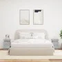 Bedside tables with LED lights 2 pcs concrete gray 35x39x55 cm by , Nightstands - Ref: Foro24-836756, Price: 110,33 €, Discou...