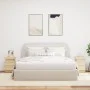 Bedside tables with LED lights 2 pcs Sonoma oak 35x39x55 cm by , Nightstands - Ref: Foro24-836754, Price: 109,98 €, Discount: %