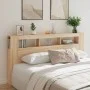 Cabecero LED madera ingeniería roble Sonoma 200x18,5x103,5 cm de , Cabeceros y pies de cama - Ref: Foro24-837367, Precio: 91,...