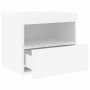 Nachttisch mit weißen LED-Leuchten 50x40x45 cm von , Nachttische - Ref: Foro24-836763, Preis: 62,76 €, Rabatt: %