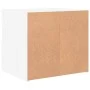 Mesita de noche con luces LED blanco 50x40x45 cm de , Mesitas de noche - Ref: Foro24-836763, Precio: 62,76 €, Descuento: %